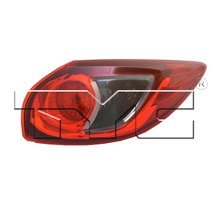 Tyc Tyc Tail Light Assembly, 11-6469-00 11-6469-00